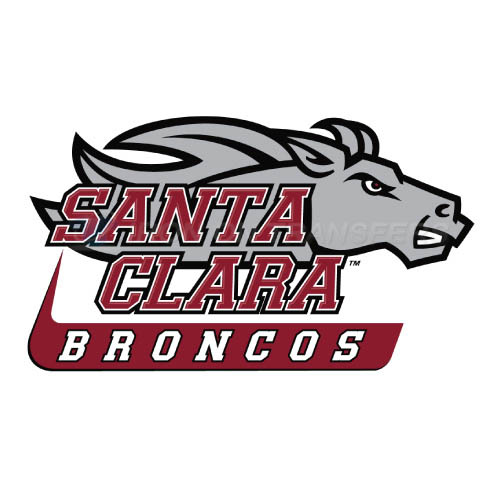 Santa Clara Broncos Logo T-shirts Iron On Transfers N6137